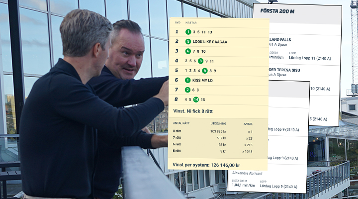 Storslam för oss på Bjerke – 8 rätt, DD och V5 in!